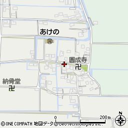 福岡県柳川市大和町明野976周辺の地図