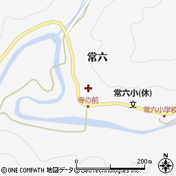 高知県四万十市常六245周辺の地図
