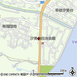 長崎県佐世保市有福町262周辺の地図