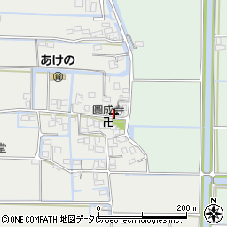 福岡県柳川市大和町明野942周辺の地図