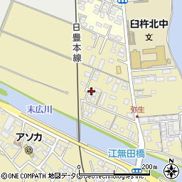大分県臼杵市江無田95周辺の地図