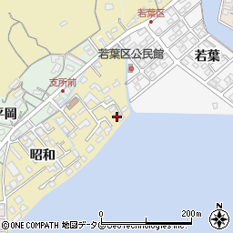 うすきせんべいの後藤製菓本社周辺の地図