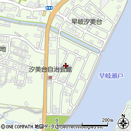 長崎県佐世保市有福町4167周辺の地図