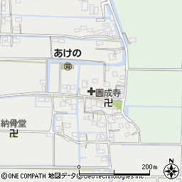 福岡県柳川市大和町明野938周辺の地図