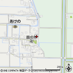 福岡県柳川市大和町明野959周辺の地図