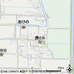 福岡県柳川市大和町明野940周辺の地図