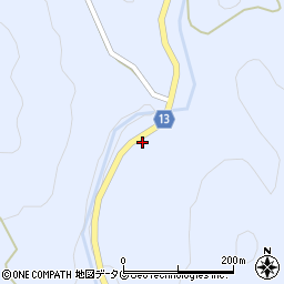 熊本県山鹿市鹿北町岩野2080周辺の地図