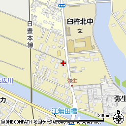 大分県臼杵市江無田30周辺の地図