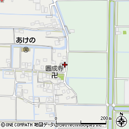 福岡県柳川市大和町明野957-1周辺の地図