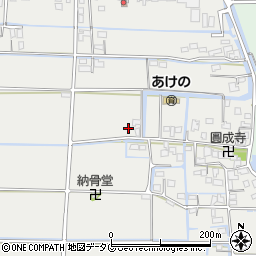 福岡県柳川市大和町明野904周辺の地図