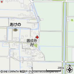 福岡県柳川市大和町明野956-2周辺の地図