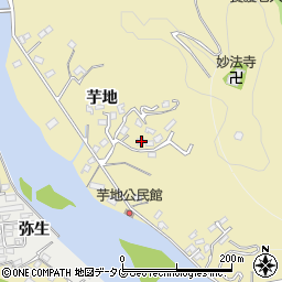 大分県臼杵市芋地1749周辺の地図