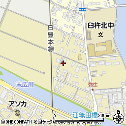 大分県臼杵市江無田94周辺の地図