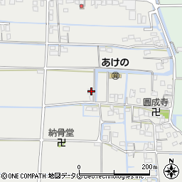 福岡県柳川市大和町明野903周辺の地図