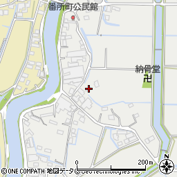 福岡県柳川市大和町明野1166周辺の地図