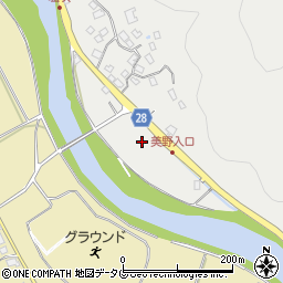 佐賀県嬉野市塩田町大字馬場下乙24周辺の地図
