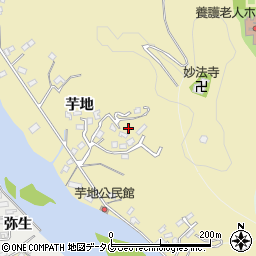 大分県臼杵市芋地2周辺の地図