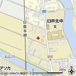 大分県臼杵市江無田92周辺の地図