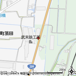 福岡県みやま市瀬高町太神1472周辺の地図
