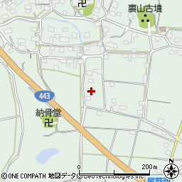 福岡県みやま市山川町尾野1303周辺の地図