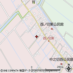 福岡県柳川市大浜町581-4周辺の地図
