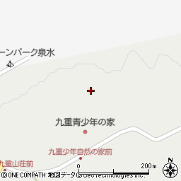 大分県玖珠郡九重町湯坪204-43周辺の地図