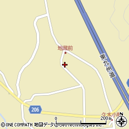 大分県臼杵市久木小野231周辺の地図
