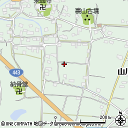 福岡県みやま市山川町尾野1306周辺の地図