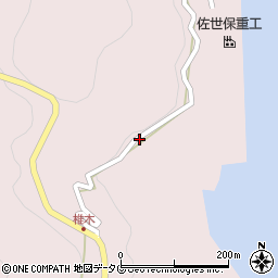 長崎県佐世保市庵浦町544周辺の地図