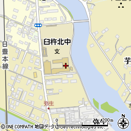 大分県臼杵市江無田132周辺の地図