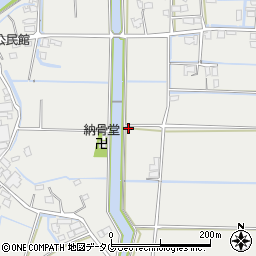 福岡県柳川市大和町明野1147-1周辺の地図