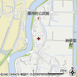 福岡県柳川市大和町明野1224周辺の地図