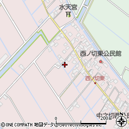 福岡県柳川市大浜町608周辺の地図