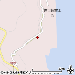 長崎県佐世保市庵浦町385周辺の地図