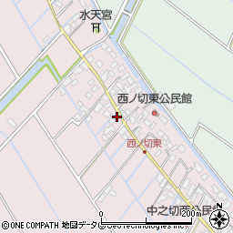 福岡県柳川市大浜町581-2周辺の地図