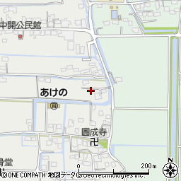 福岡県柳川市大和町明野839-1周辺の地図