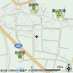 福岡県みやま市山川町尾野1288周辺の地図