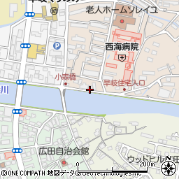 中川内精米所周辺の地図