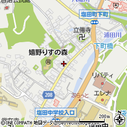 橋口屋周辺の地図