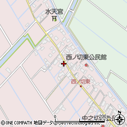 福岡県柳川市大浜町611周辺の地図
