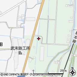 福岡県みやま市瀬高町太神1446周辺の地図