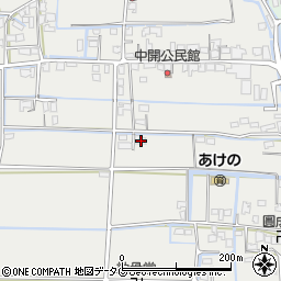 福岡県柳川市大和町明野858周辺の地図