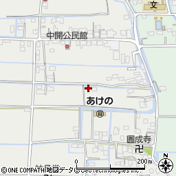 福岡県柳川市大和町明野852周辺の地図