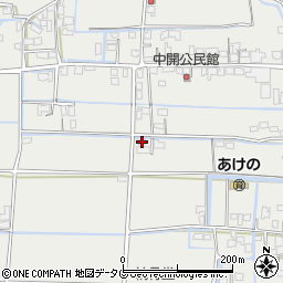 福岡県柳川市大和町明野856-1周辺の地図