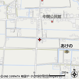 福岡県柳川市大和町明野856周辺の地図