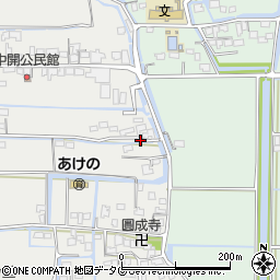 福岡県柳川市大和町明野827周辺の地図