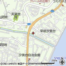 長崎県佐世保市有福町4157周辺の地図