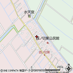 福岡県柳川市大浜町613-1周辺の地図