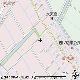 福岡県柳川市大浜町629-2周辺の地図