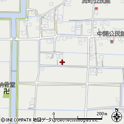 福岡県柳川市大和町明野799-1周辺の地図
